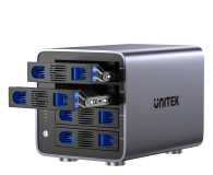 UNITEK 4-dyskowa obudowa RAID 0/1/5/10/JBOD/PM S1301AGY01-EU - 1369173 - zdjęcie 2